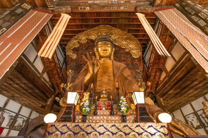 正法寺の岐阜大仏（岐阜市）