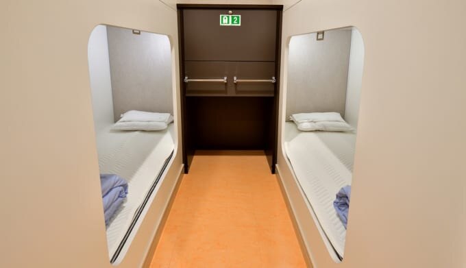 【東京九州フェリー】＜部屋＞ツーリストA　はまゆう／それいゆ