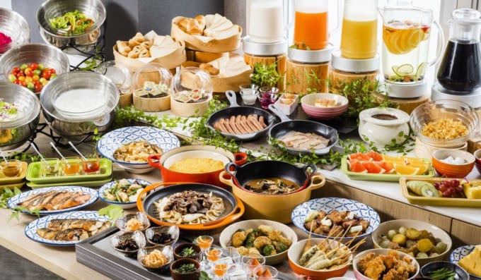 ホテルマイステイズ札幌すすきのの朝食ビュッフェ