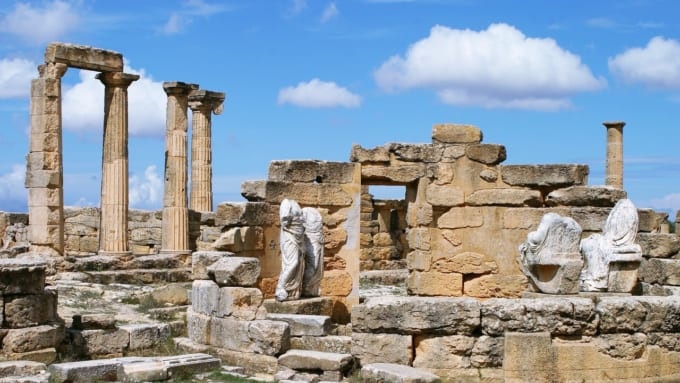 世界遺産キュレネの考古遺跡