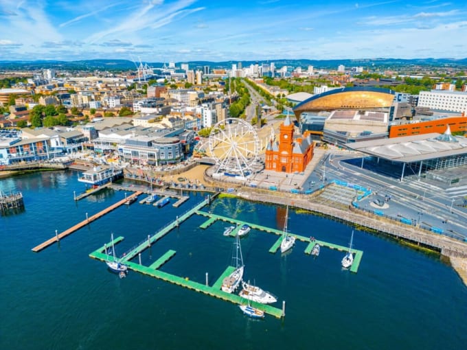 カーディフ・ベイ（イギリス・ウェールズ）