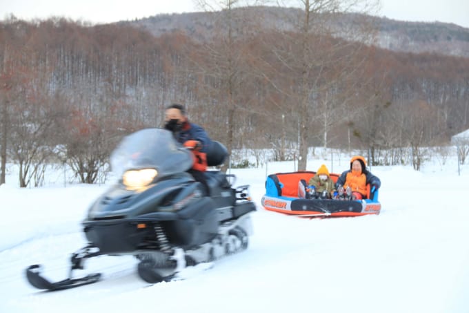 まほら岩手「氷の世界」スノーラフティング