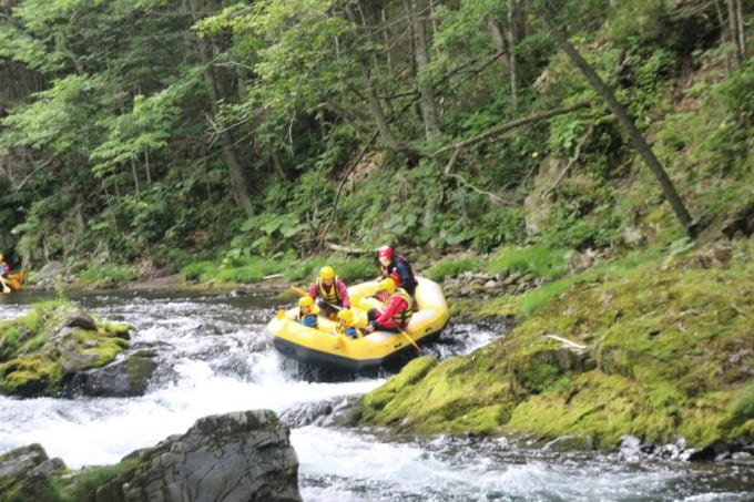 トマム　ラフティング
