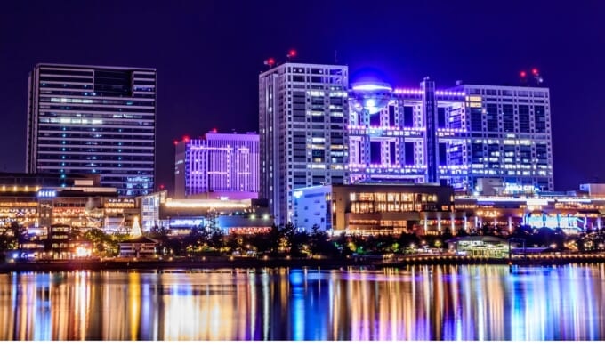 お台場の夜景
