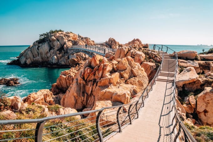 大王岩公園（韓国・蔚山）