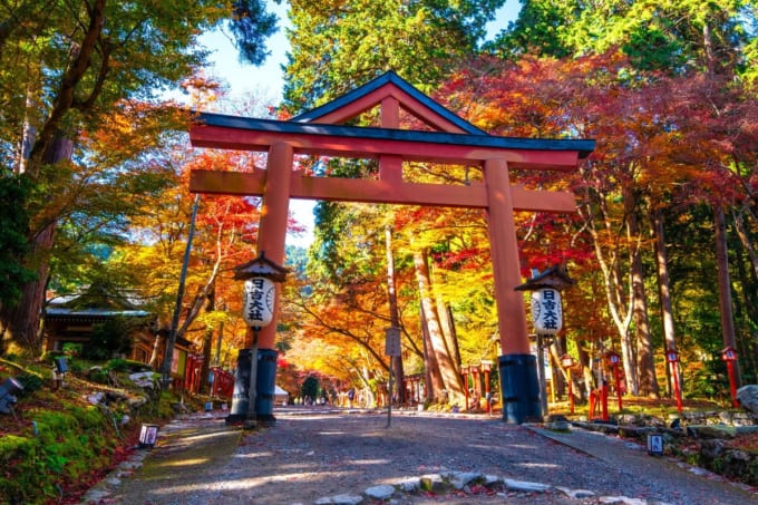 日吉大社　山王鳥居（滋賀県大津市）