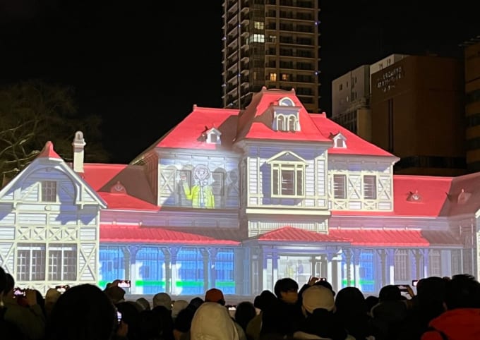 さっぽろ雪まつり　プロジェクションマッピング