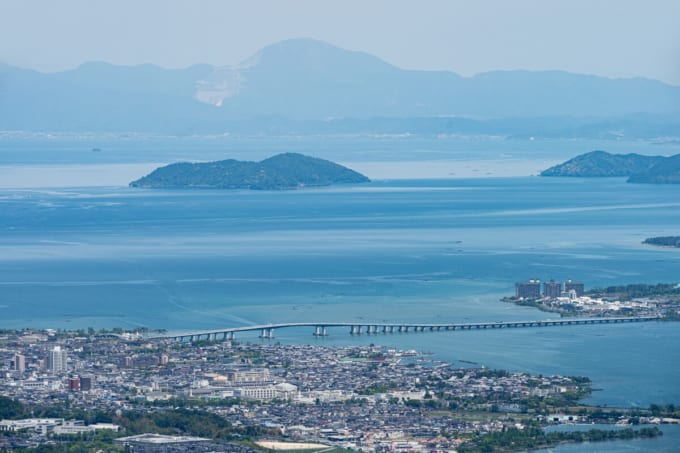 琵琶湖、琵琶湖大橋（滋賀県）