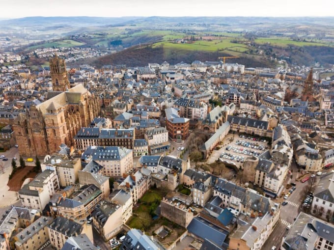 ロデーズ旧市街（フランス）