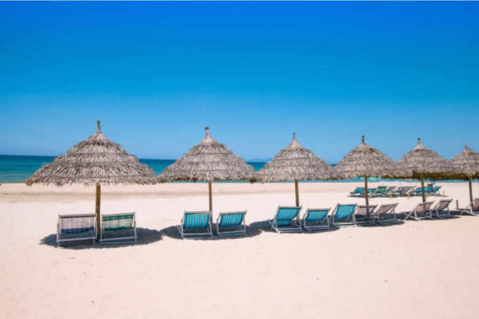 ベトナム・ダナンの海岸