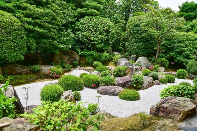 京都妙心寺　退蔵院「元信の庭」