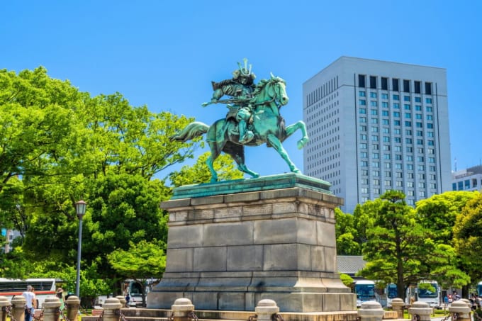 楠木正成像（皇居外苑）