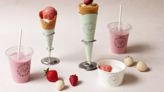 gelato pique cafe「いちごフェア」