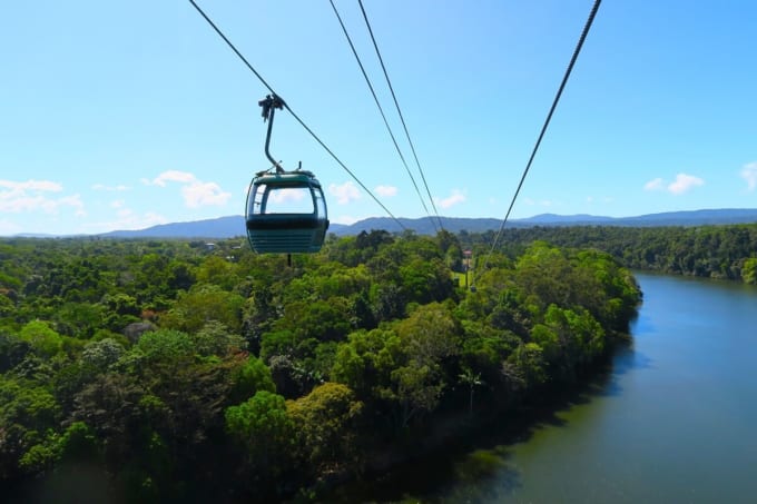 スカイレール（クインズランドの湿潤熱帯地域）