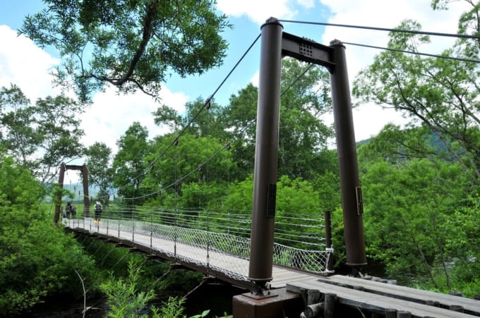 尾瀬　ヨッピ吊り橋
