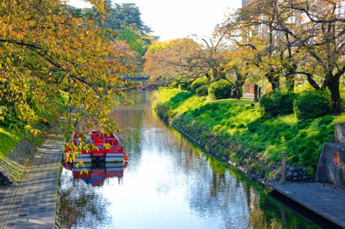 松川べり彫刻公園