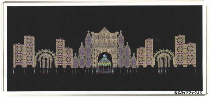 神戸ルミナリエ　東遊園地『スパッリエーラ』