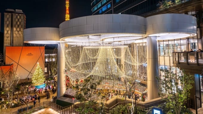 麻布台ヒルズのAzabudai Hills Christmas