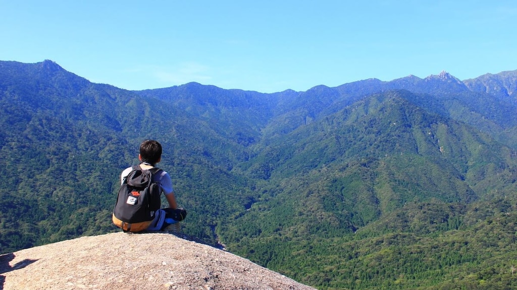 白谷雲水峡④【太鼓岩コース】もののけ姫の苔むす森・太鼓岩のルート