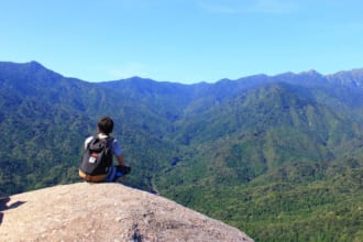 白谷雲水峡 太鼓岩（屋久島）