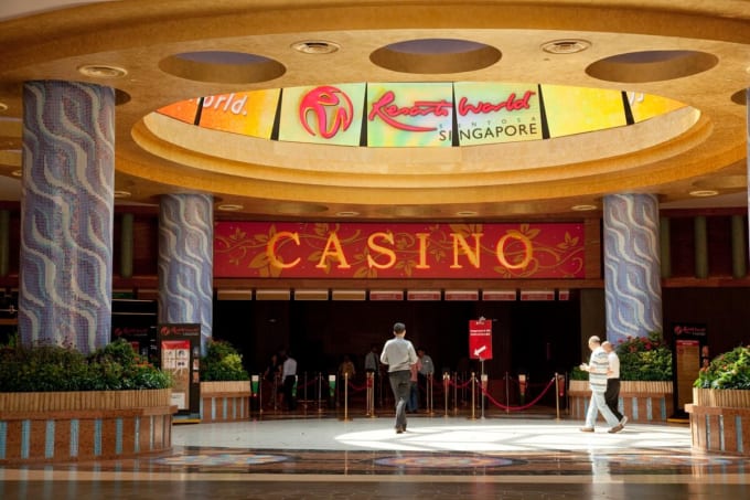 セントーサ島　リゾートワールド　カジノ