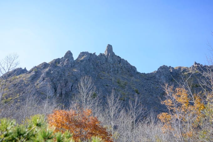 有珠山の溶岩ドーム（北海道有珠郡）