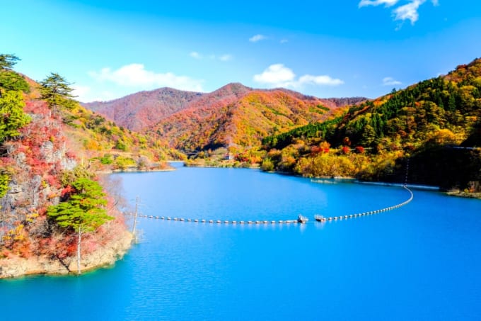 奥四万湖（群馬県・四万温泉）
