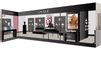 広島三越　ラリック期間限定ショップ