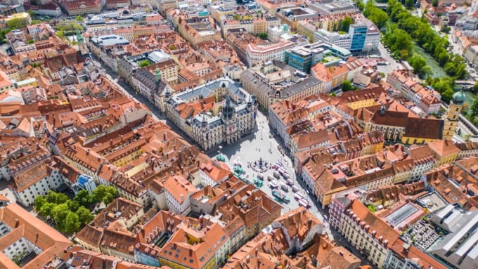 世界遺産「グラーツの市街-歴史地区とエッゲンベルク城」