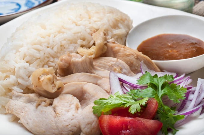 シンガポール風チキンライス