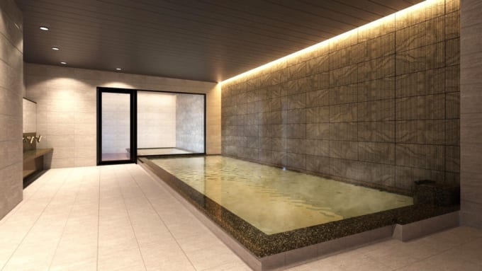 ヴィアインプライム札幌大通の大浴場