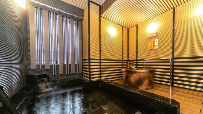 アパホテル〈大阪天満橋駅前〉の壺湯外湯と壺湯