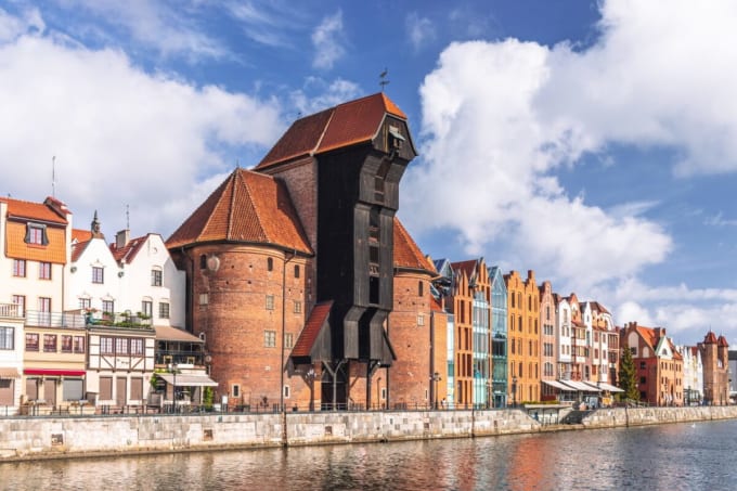グダニスク旧市街（ポーランド）