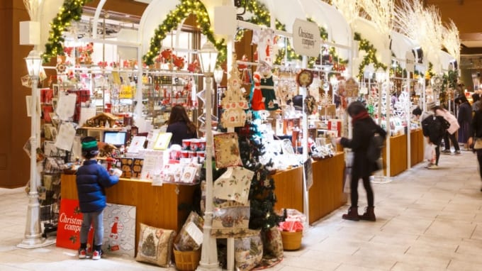 東京ミッドタウンのクリスマスマルシェ
