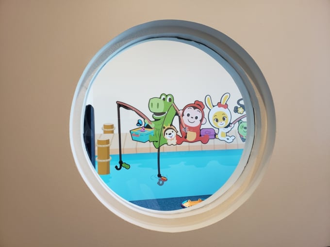 ケンジントンホテルサイパンキッズルームの窓