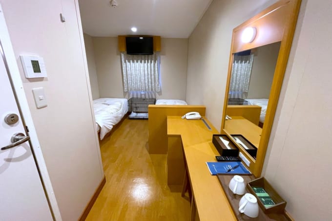 新日本海フェリー「けやき」の客室（ステート ウィズペット）