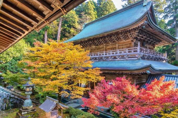 紅葉が美しい大本山永平寺