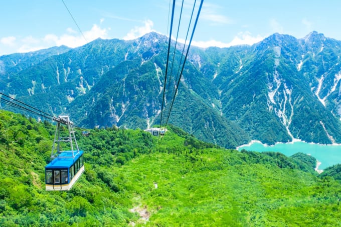 夏休み 国内旅行 立山黒部アルペンルート