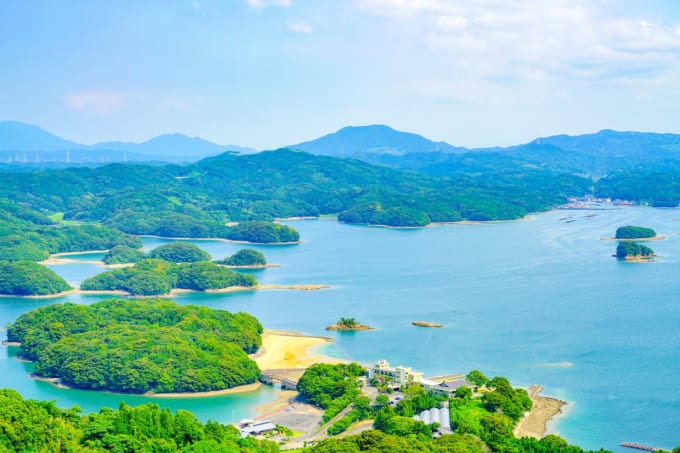 いろは島展望台からの景色