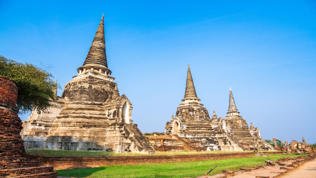 バンコク近郊の人気観光スポット、世界遺産でもあるタイの古都アユタヤ