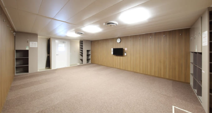 津軽海峡フェリーのスタンダードルーム