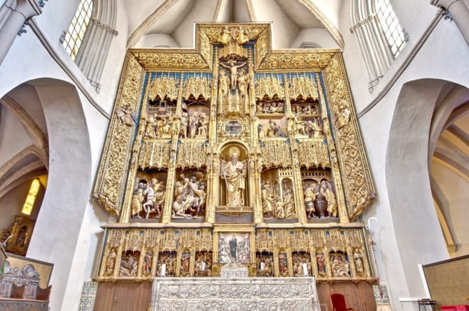 サン・パブロ教会の主祭壇（スペイン・サラゴサ）