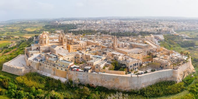 イムディーナ旧市街（マルタ共和国）