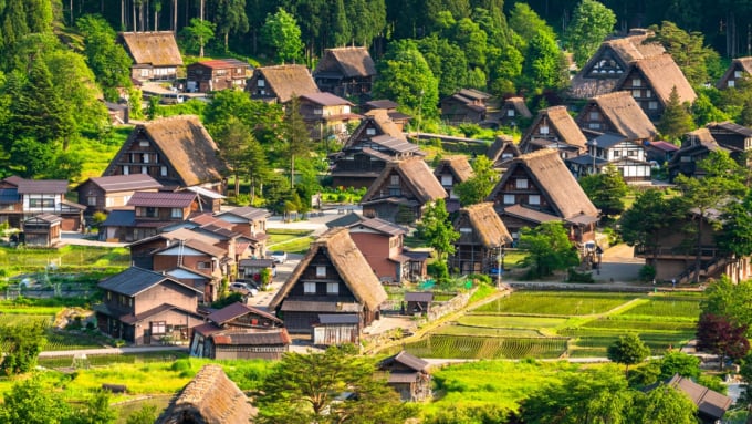 白川郷合掌造り（白川村）