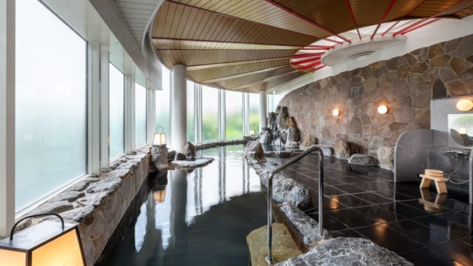 ヒルトン福岡シーホークの大浴場