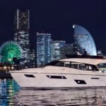 横浜港のネオンも2人きりで楽しめる