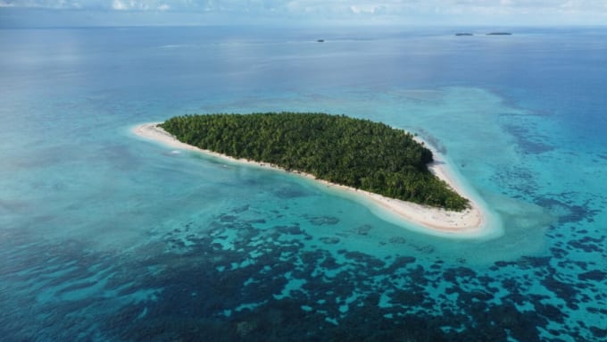 フナフティ海洋保全地域（ツバル）