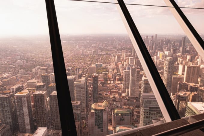 CNタワー　メイン展望台