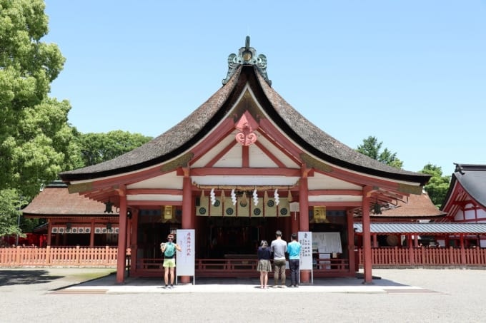 津島神社参拝殿
