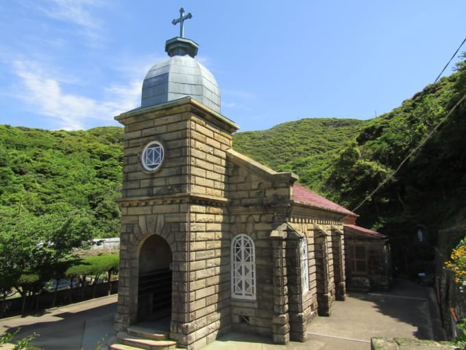 頭ヶ島天主堂（長崎県五島列島・中通島）